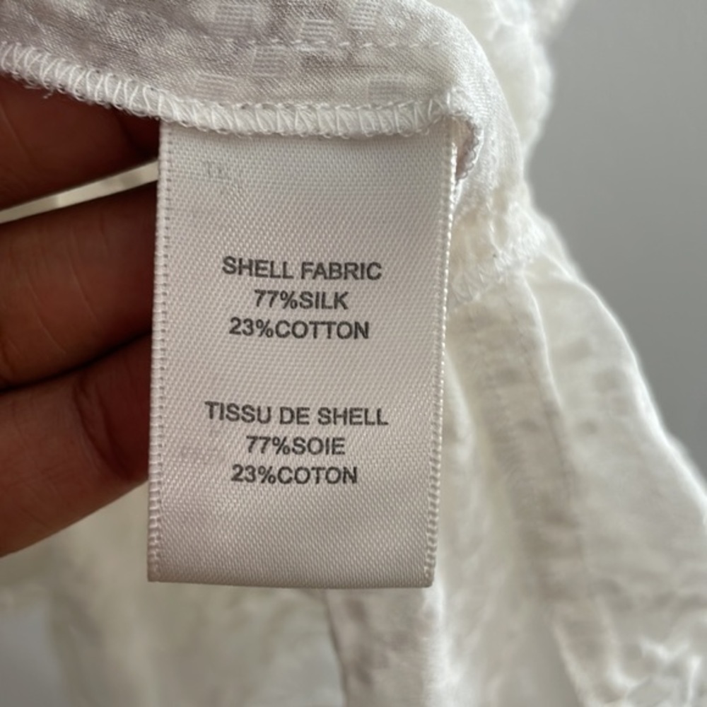 Rebecca Taylor Zig Zag Off Shoulder Top - Picture 3 of 4